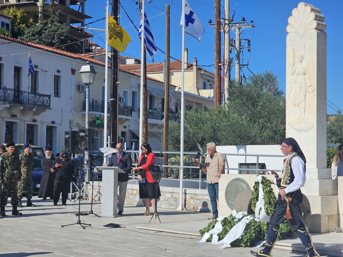Επέτειος του Όχι της 28ης Οκτωβρίου στο Γύθειο